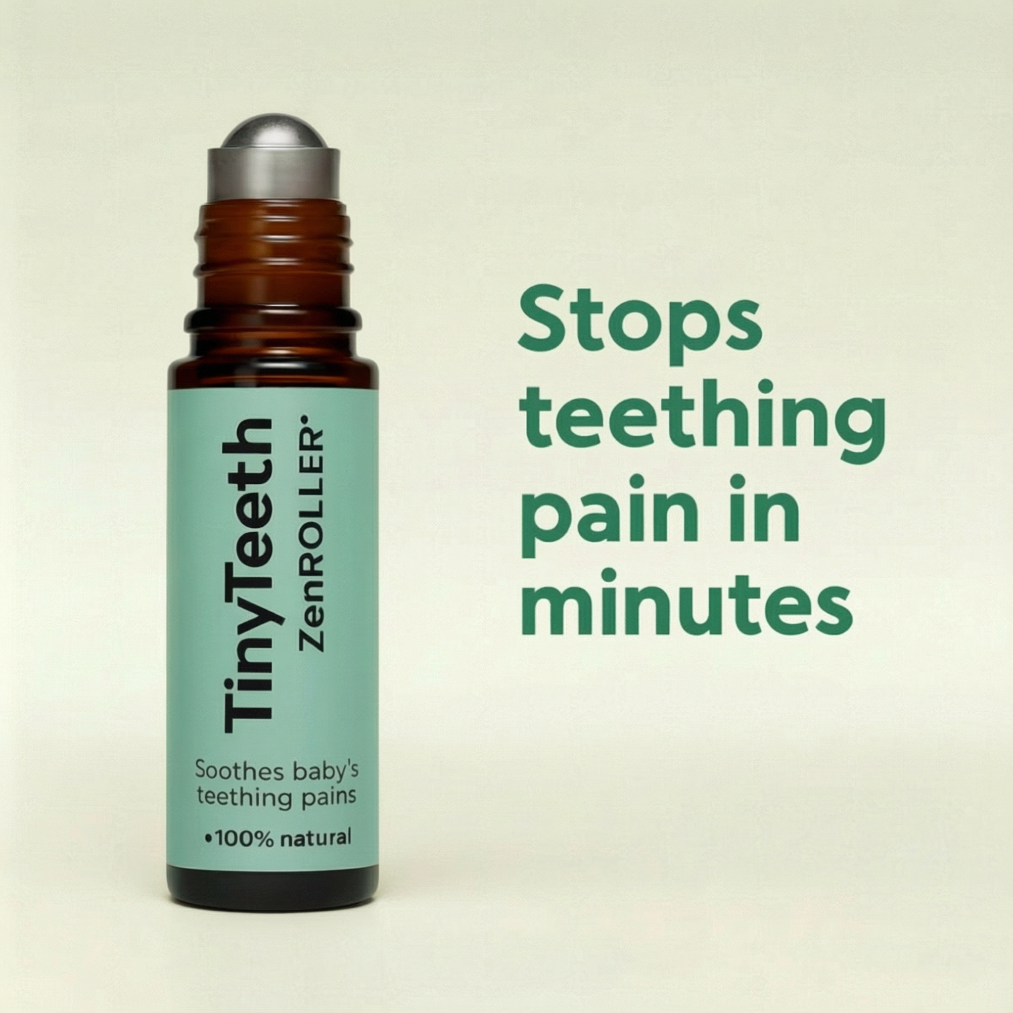 100% Natural 'Relief Roller' For Teething